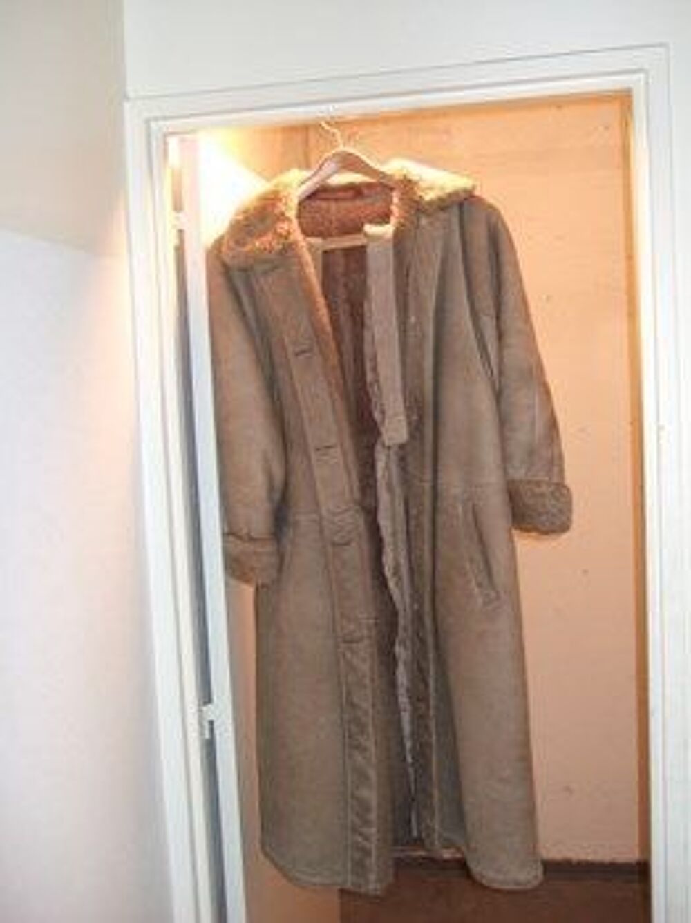 Manteau en Daim Vintage Vêtements