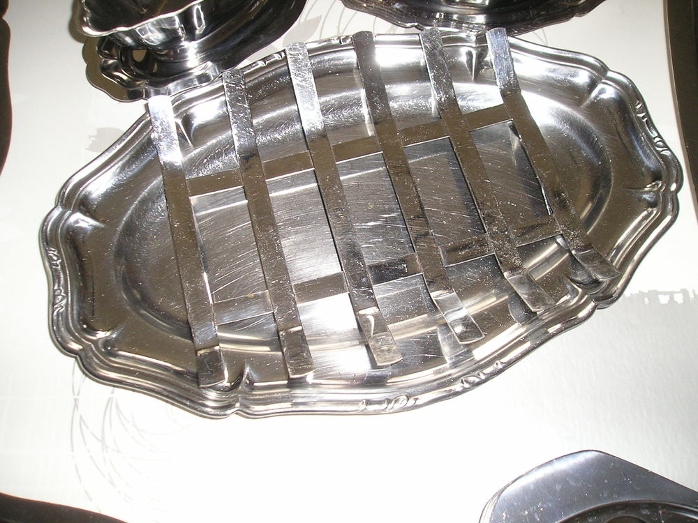 plat de service inox Cuisine
