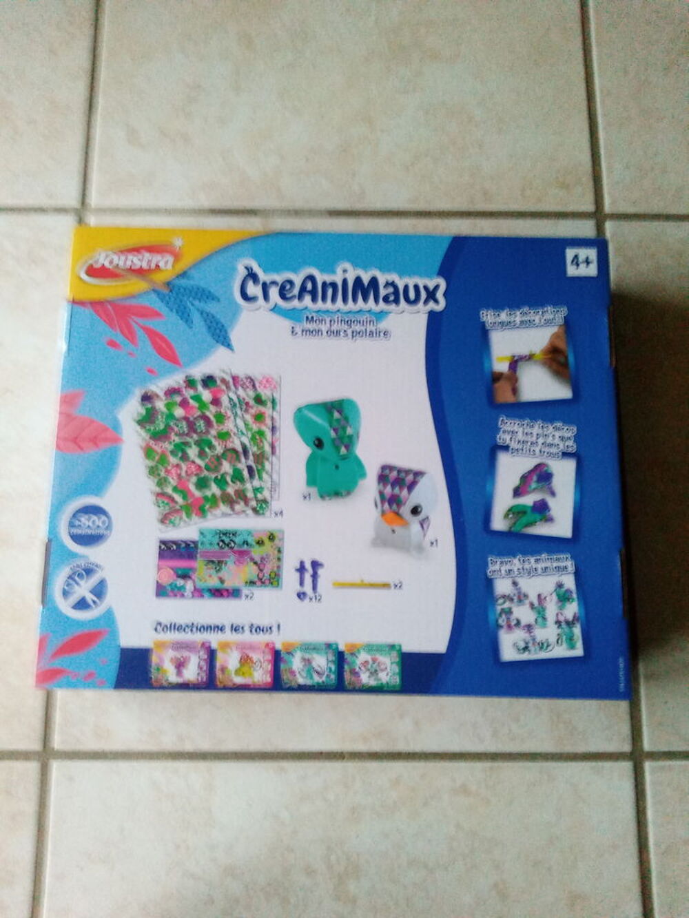 Jeu CreAnimaux Mon pingouin et mon ours polaire (Neuf) Jeux / jouets