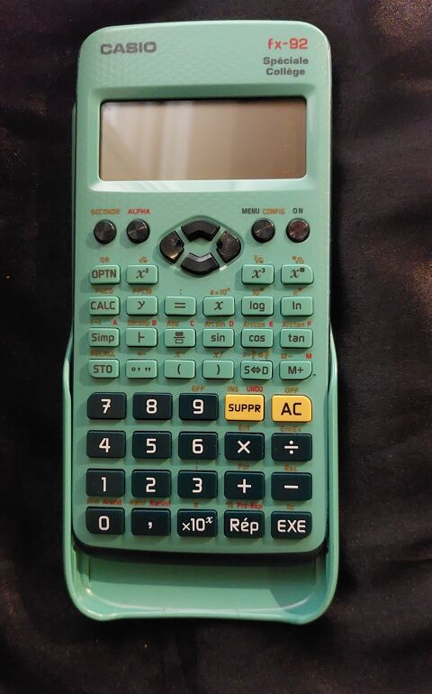 Calculatrice scientifique casio FX-92 + 20 Targon (33)