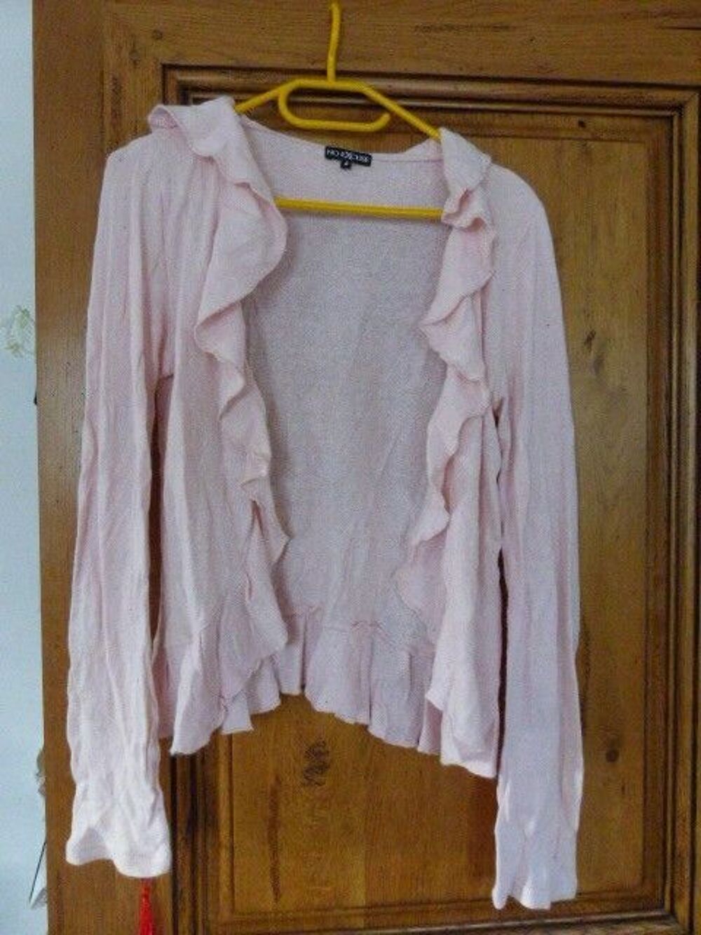 gilet rose pale Vêtements