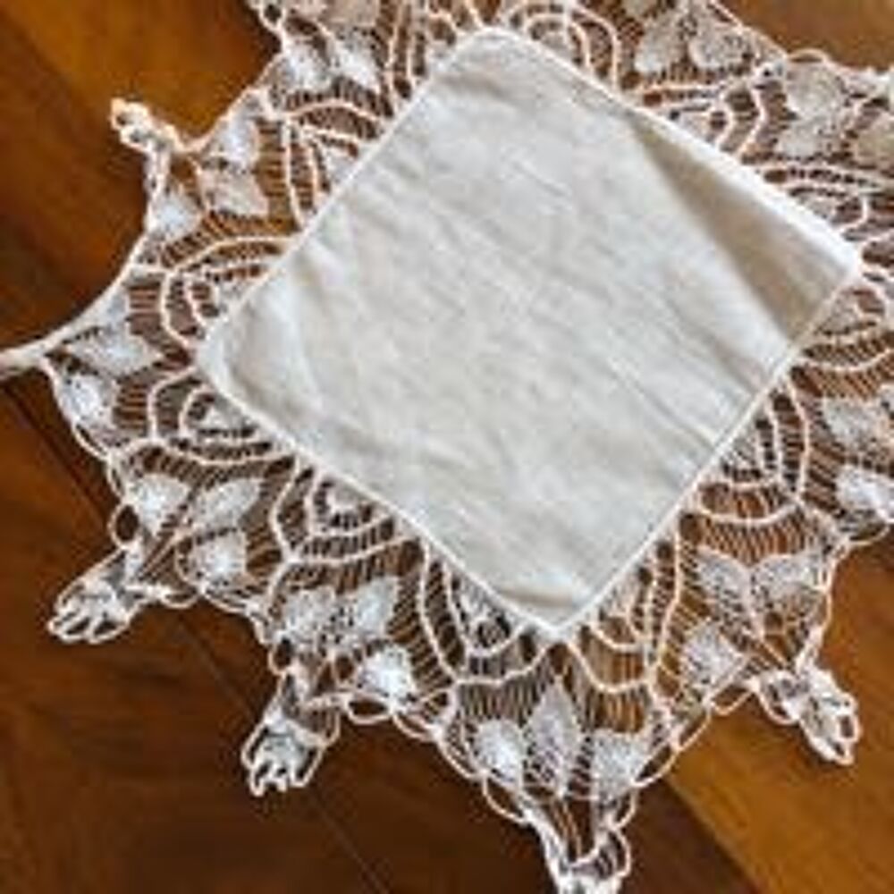 napperon dentelle D�coration