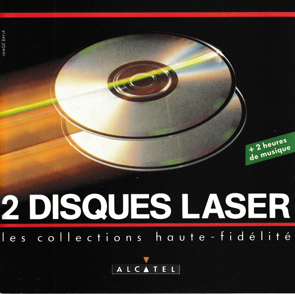 CD Alcatel 2 Disc Laser Collections Haute-Fid&eacute;lit&eacute; Objet Pub CD et vinyles
