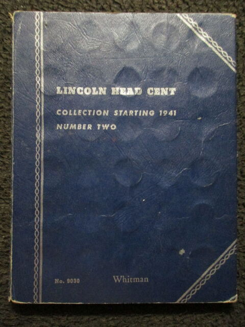 Album Collection 1 Cent Lincoln Avec Pcs Rare Strasbourg (67)