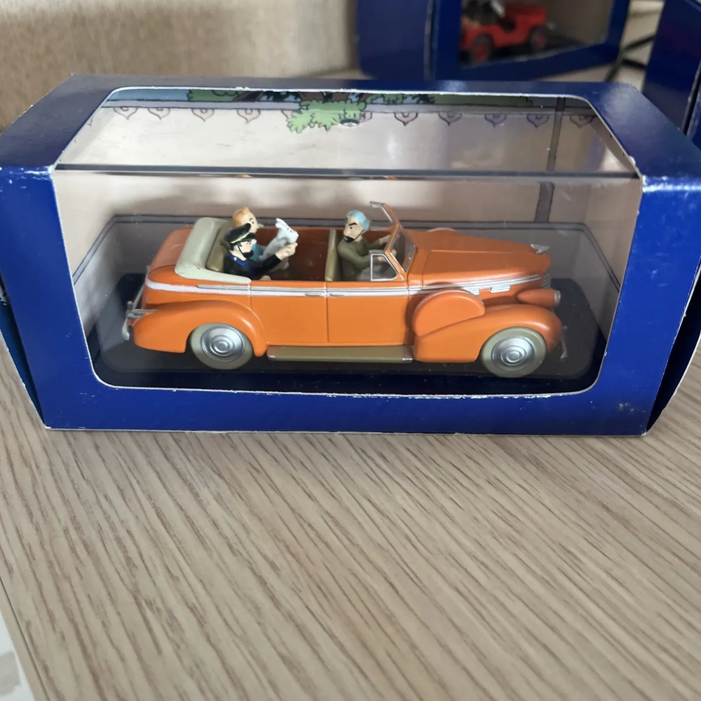 Collection voitures Tintin 