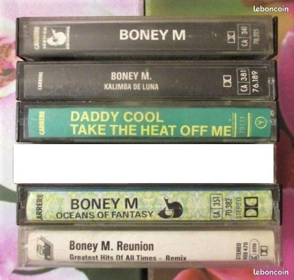 Cassettes audio Boney M CD et vinyles