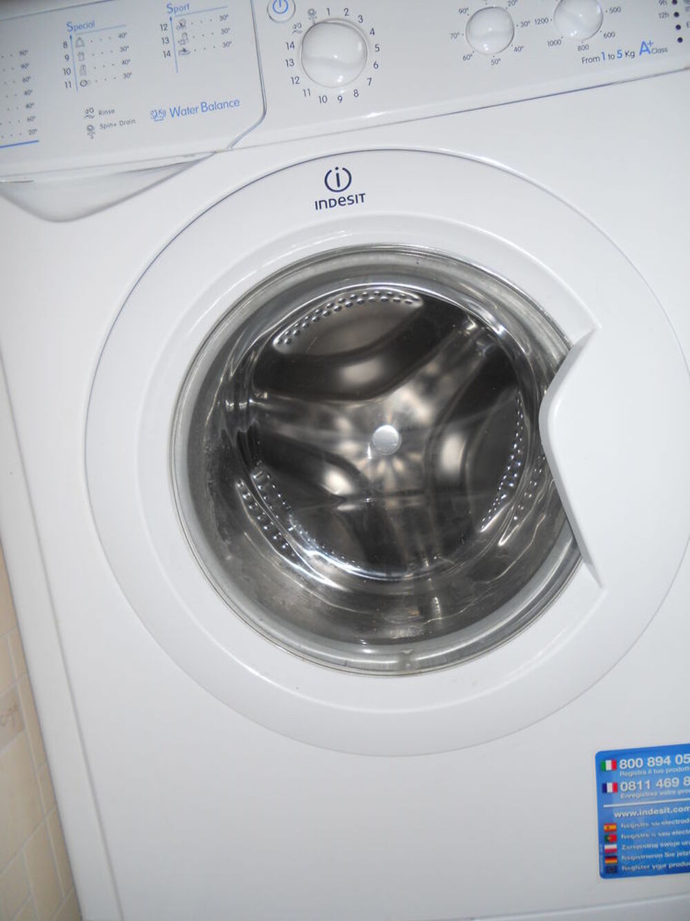 LAVE LINGE INDESIT PARFAIT ETAT Electroménager