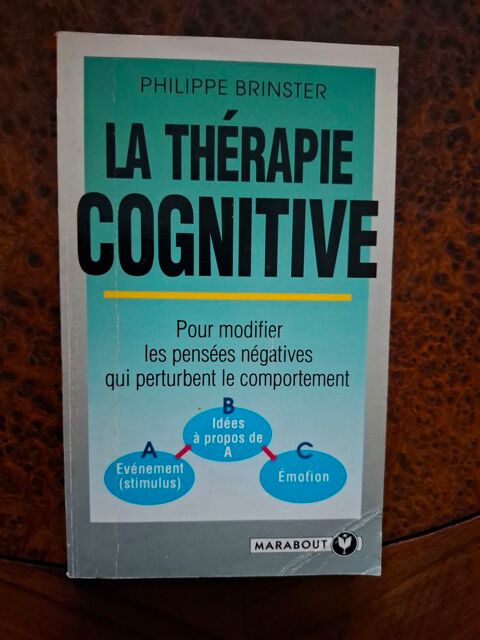 La th�rapie cognitive - Philippe Brinster - 1995 - bon �tat 2 La Chapelle-Saint-Luc (10)
