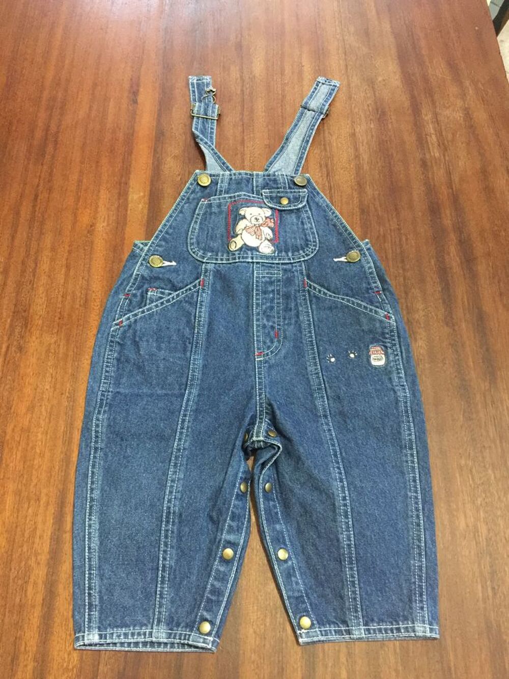 Salopette en jean enfant gar&ccedil;on " Phildar " Vêtements enfants