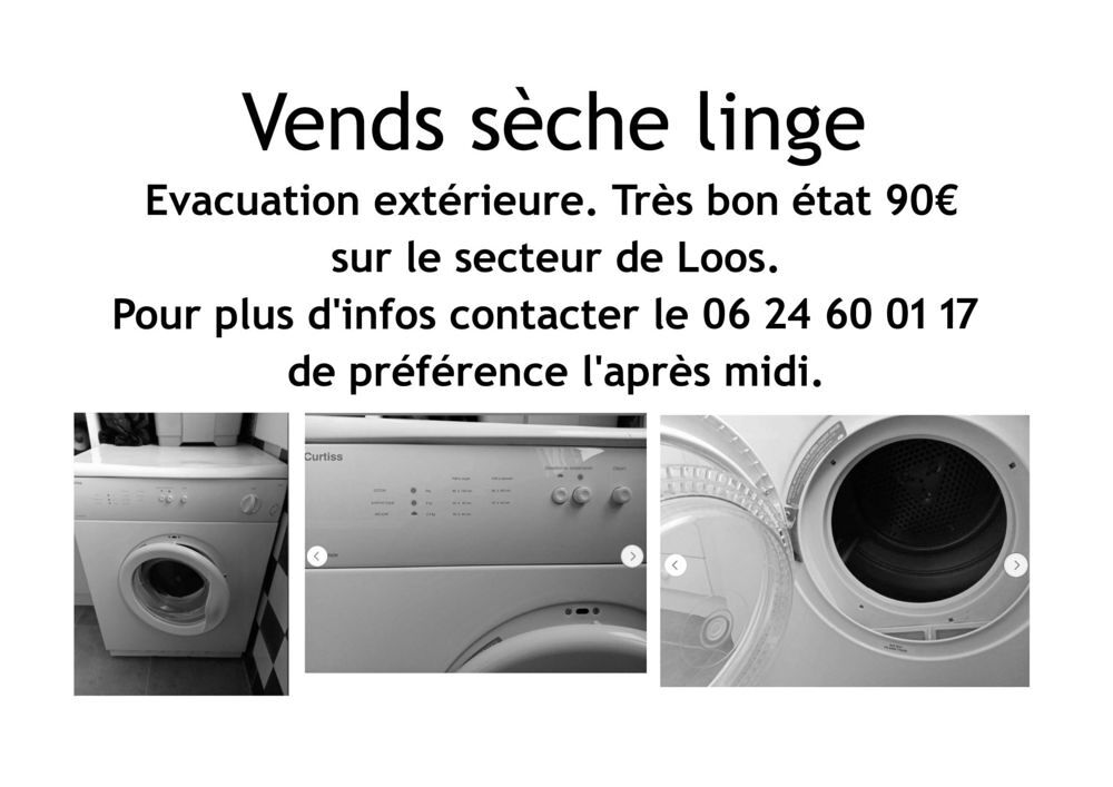 S&egrave;che Linge Electroménager