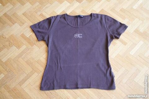 Tee-shirt marron C�te anglaise (V6) 5 Tours (37)