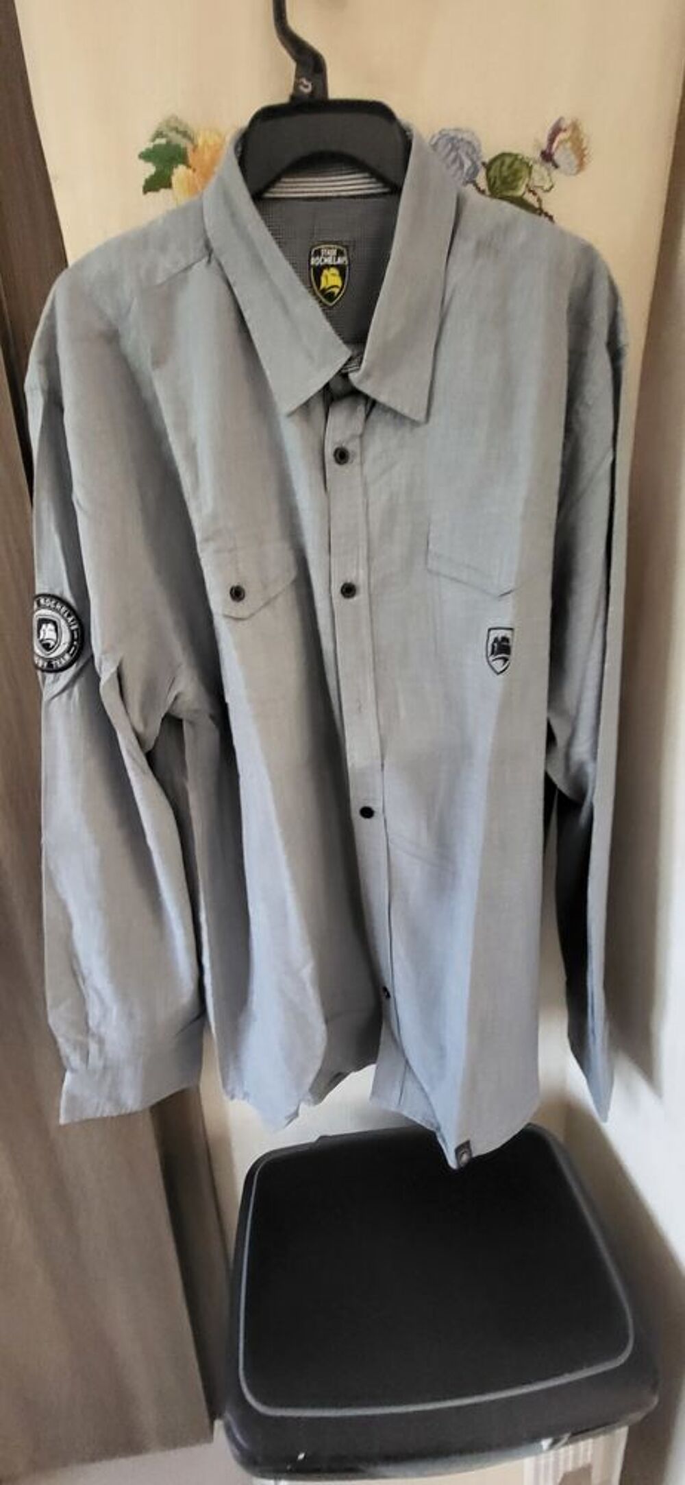 CHEMISE TAILLE XXL STADE ROCHELAIS RUGBY (1052) Vêtements