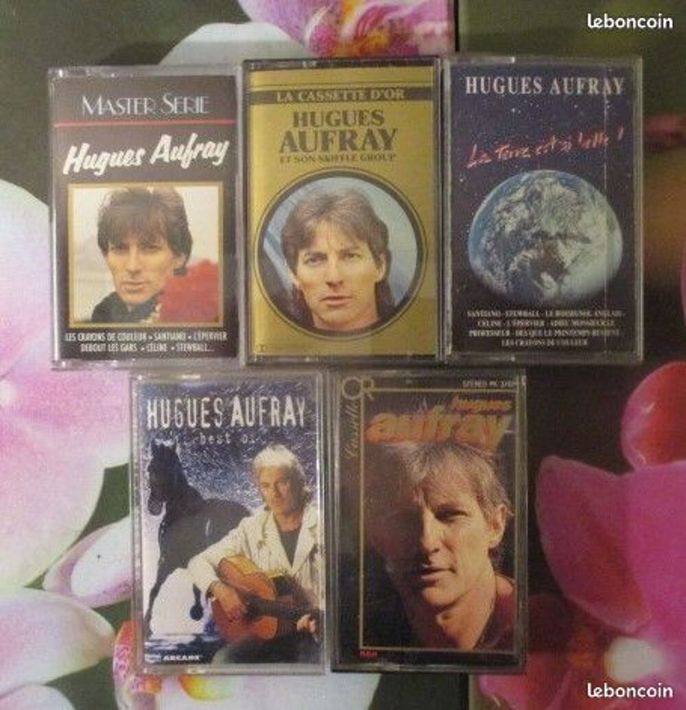Cassettes audio Hugues Aufray CD et vinyles