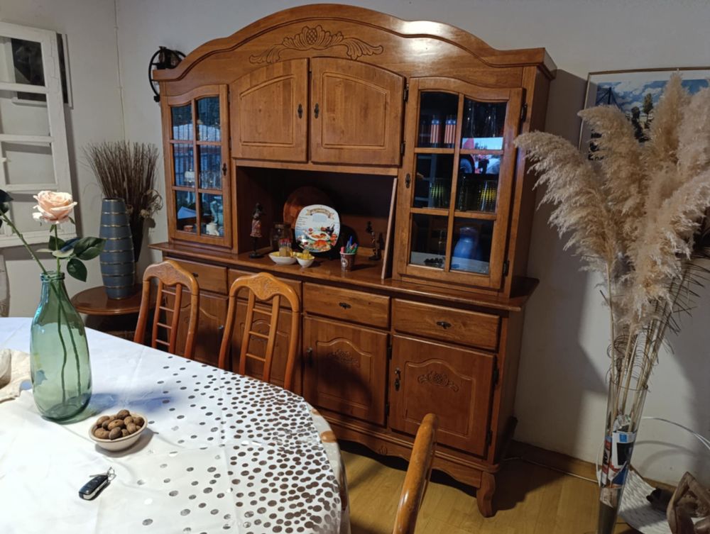 Living complet en bois massif Meubles