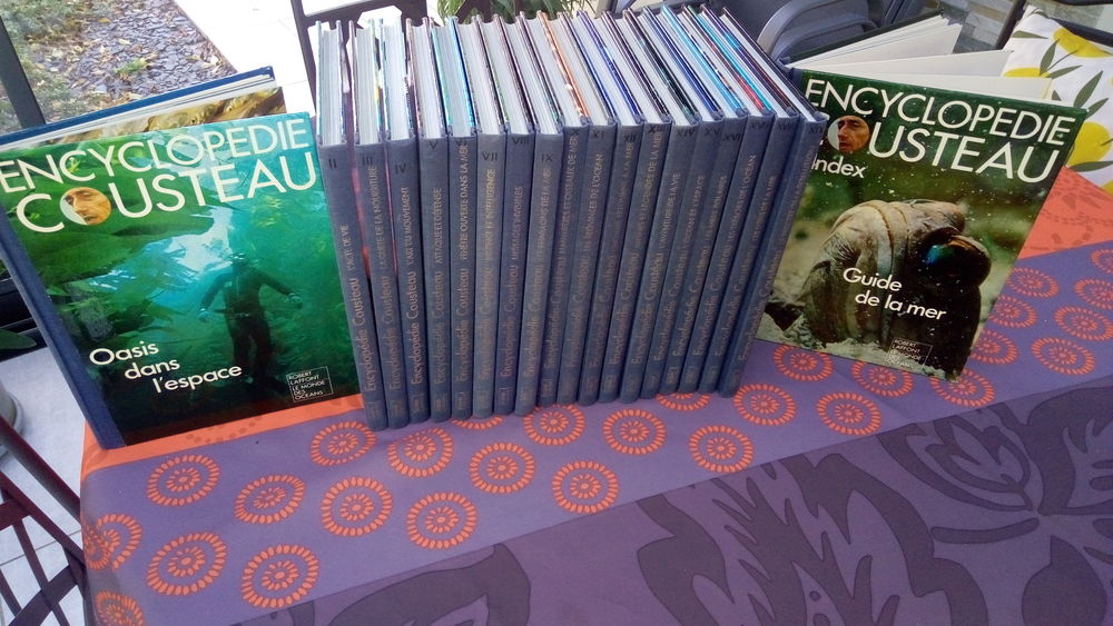 encyclop&eacute;die cousteau Livres et BD