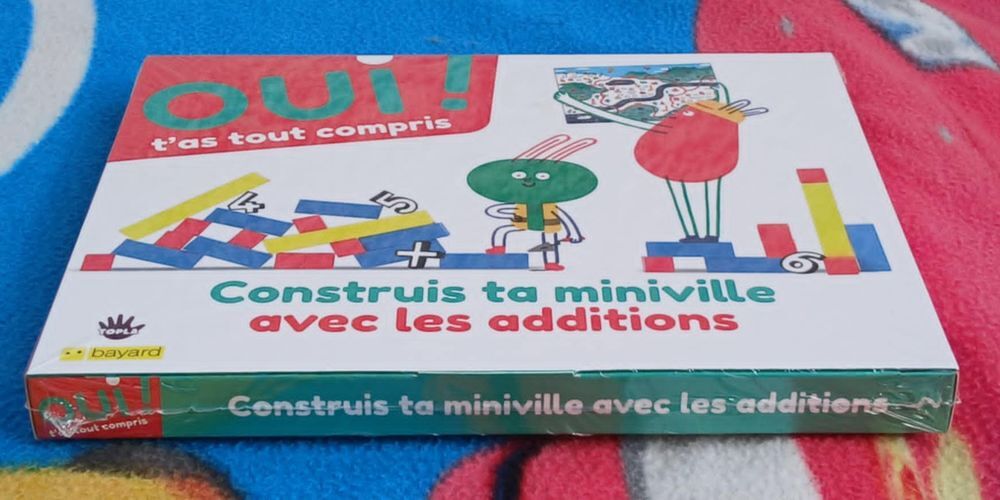 Coffret "Construis ta miniville avec les additions" Neuf Jeux / jouets