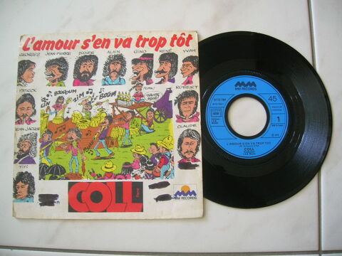 45 TOURS Ren COLL L'amour s'en va trop tt (HALLYDAY) - 12 Nantes (44)