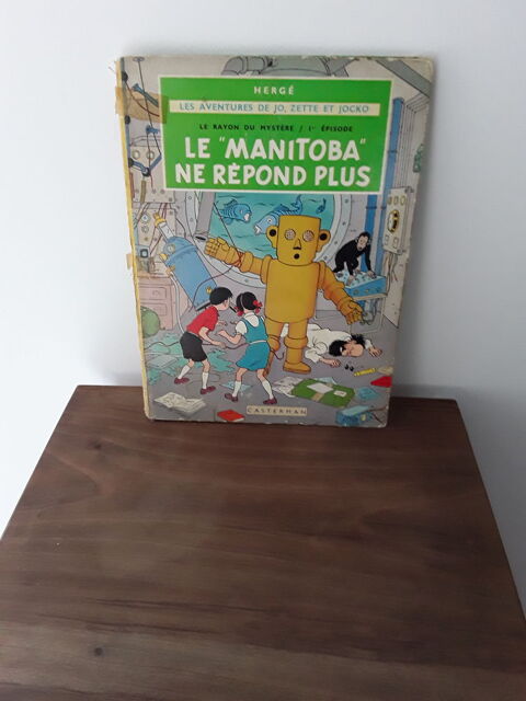 BD DE HERGE le MANITOBA NE REPOND PLUS 25 La Rochelle (17)