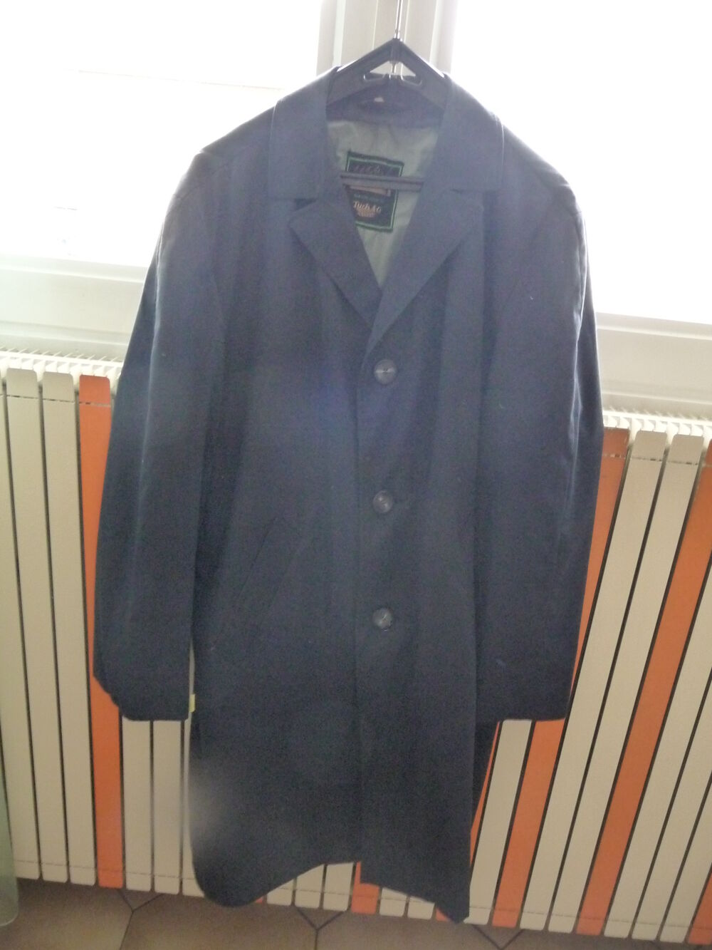 POPELINE BLEU MARINE "DERBY"HOMME T 50 Vêtements