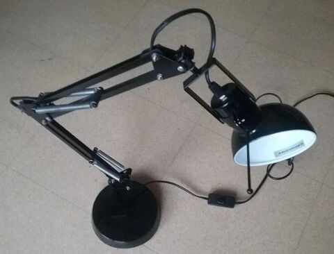 Grande Lampe De Bureau M�tal Noire Pau (64)