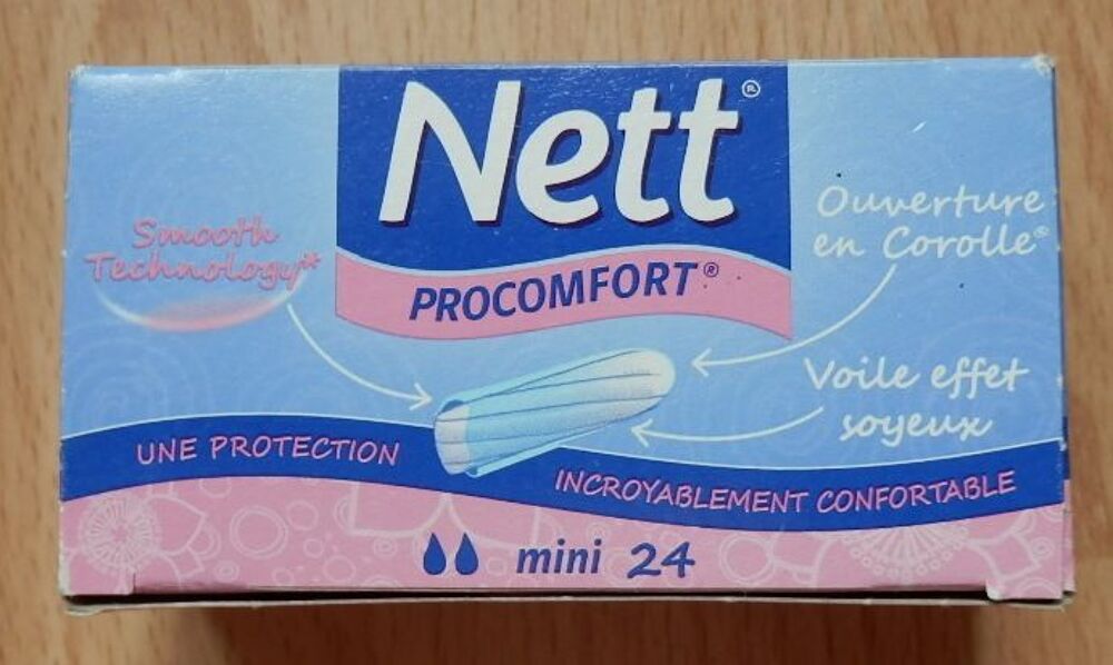 Boite 24 tampons proconfort mini nett : NEUVE Puriculture