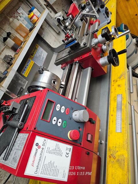 Tour � m�taux SC4 + fraiseuse Bf20v sur socle 3300 Eschentzwiller (68)