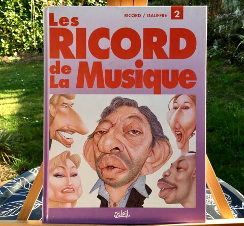 Caricatures:Les Ricord de La Musique de Ricord&Gauffre; Neuf 4 Merville (31)