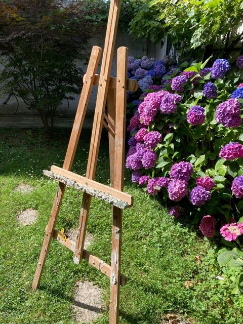 Grand chevalet d'artiste peintre L'Haÿ-les-Roses (94)