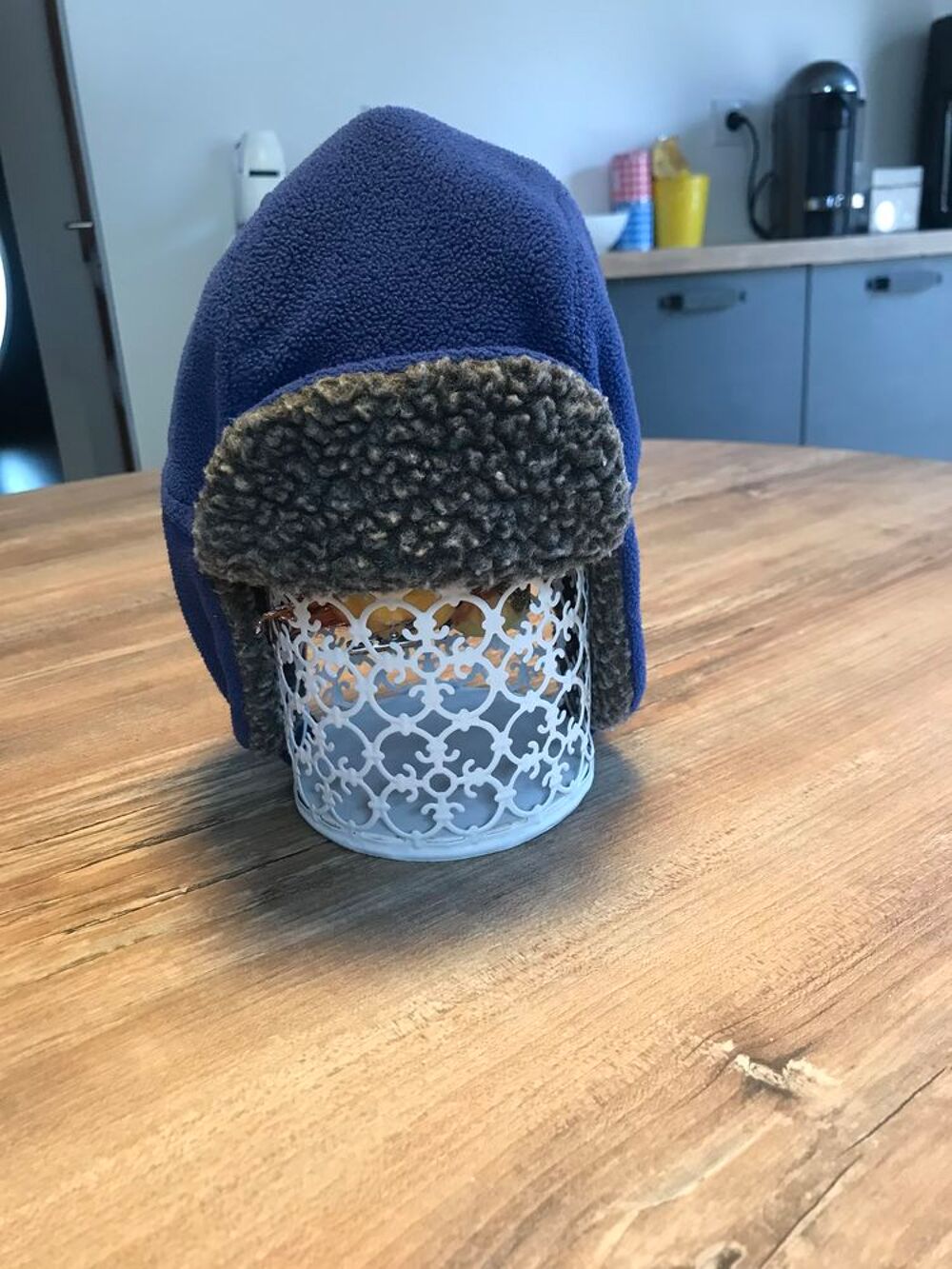 Casquette enfant gar&ccedil;on fourr&eacute;e polaire " Orchestr Vêtements enfants