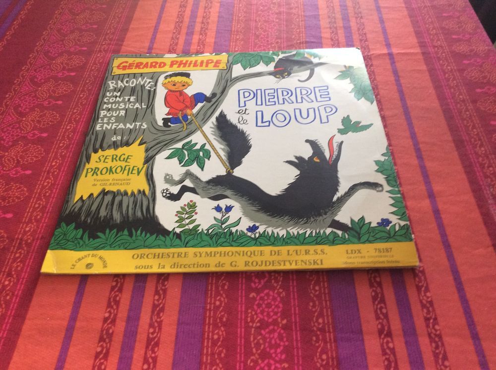 Disque pierre et le loup CD et vinyles