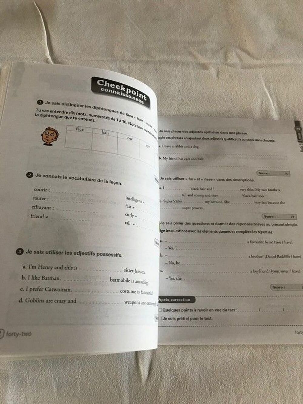 Workbook Enjoy English 6&egrave;me Livres et BD