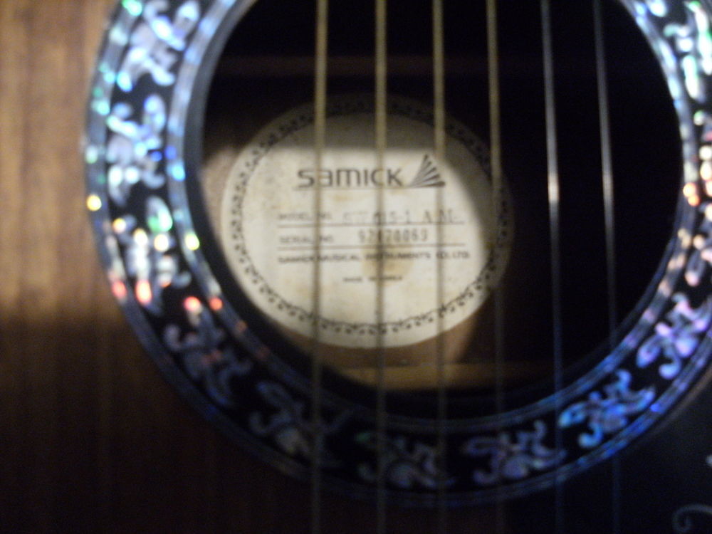 GUITARE ACOUSTIQUE FOLK SAMICK SW015 01 AM Instruments de musique