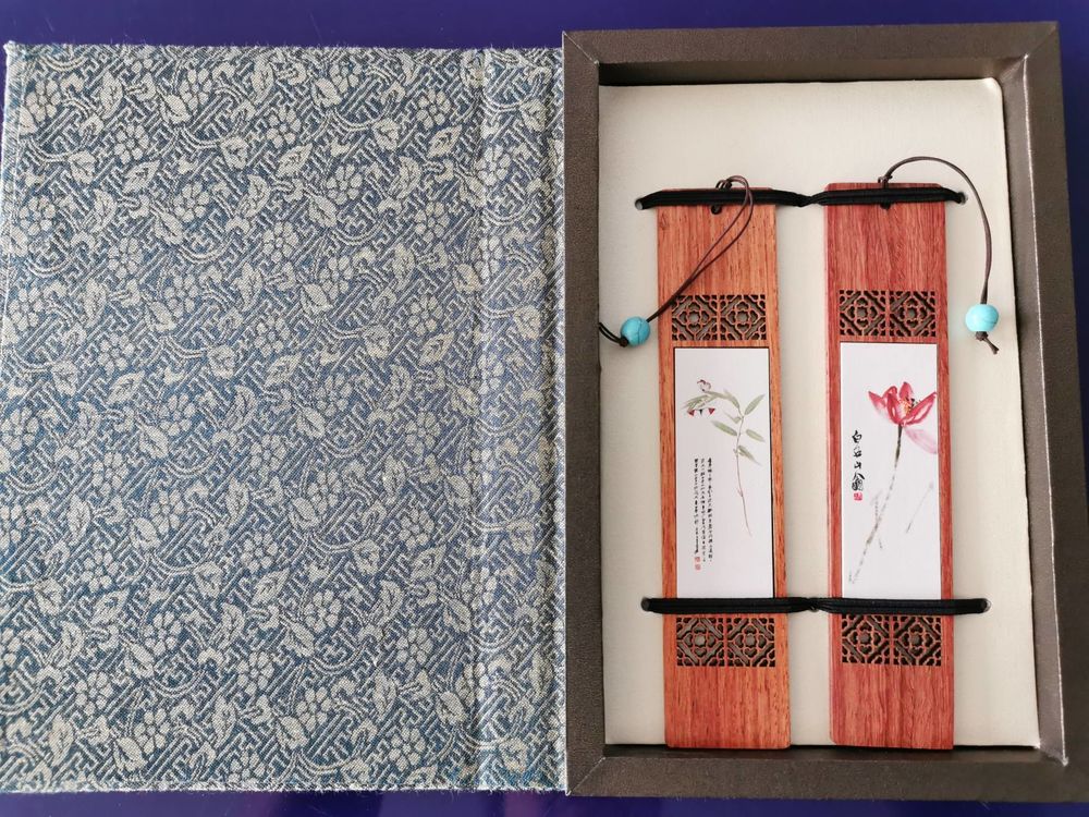 COFFRET MARQUE PAGE CHINOIS 