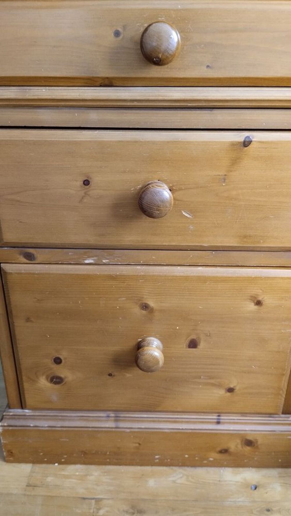 Bureau de ministre en pin Meubles