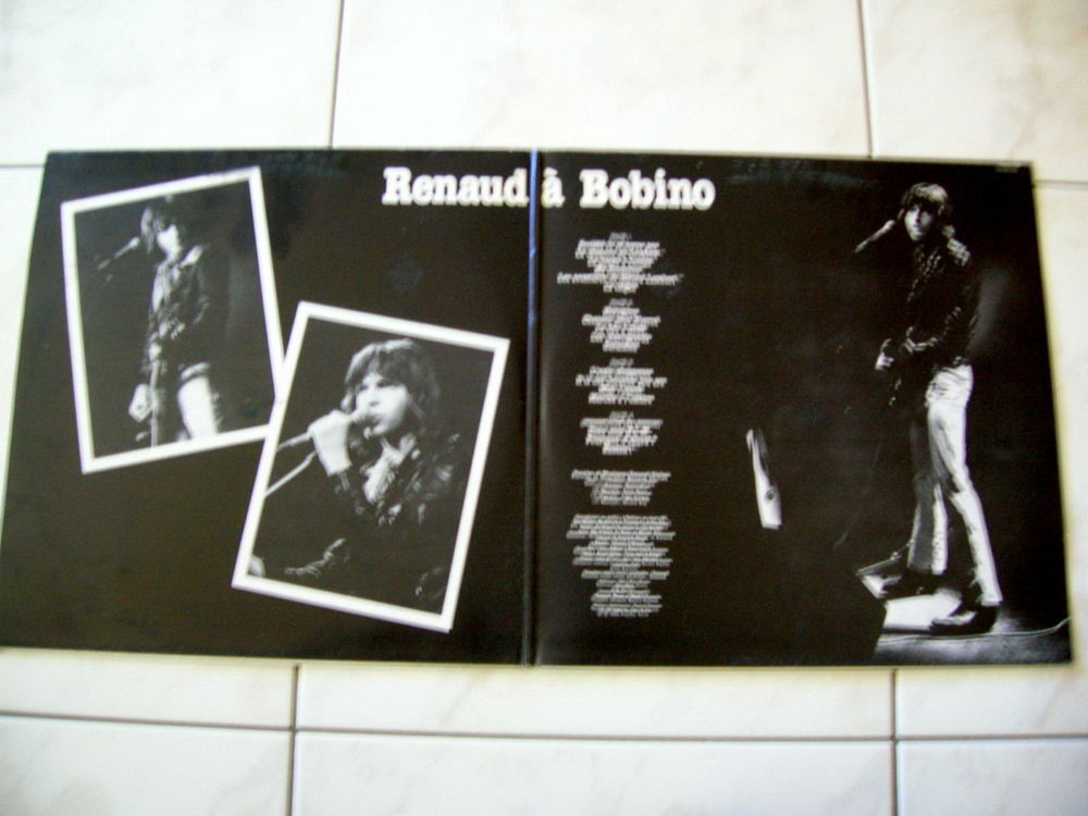 DOUBLE 33 TOURS RENAUD RENAUD &agrave; BOBINO - ORIGINAL CD et vinyles