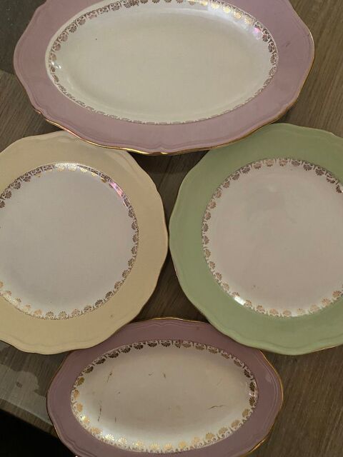 Plat et assiette moulin des loups 12 Ca�stre (59)