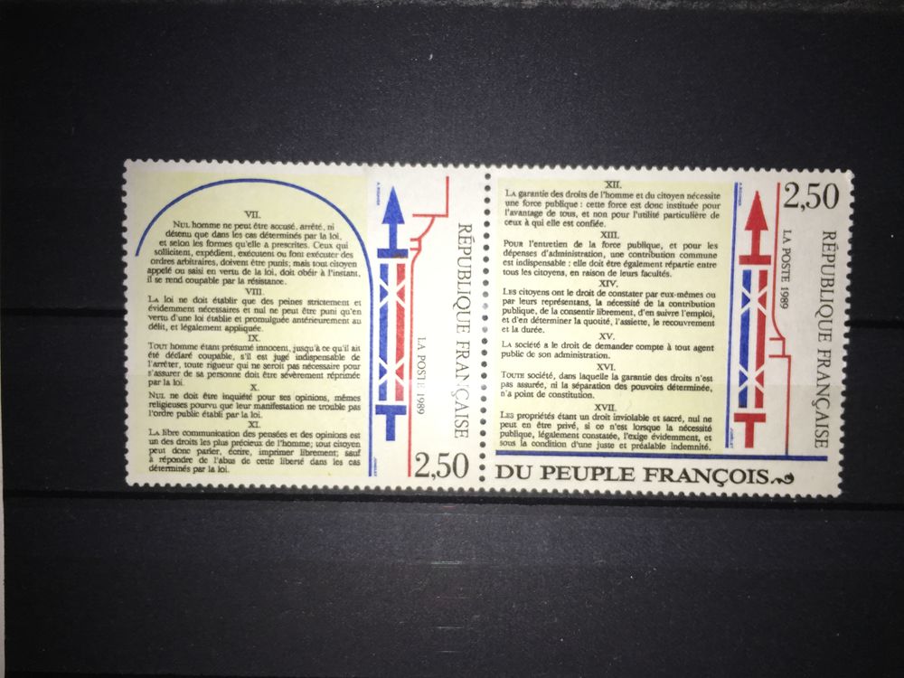 Timbres de collection de France ** Neufs 1989
