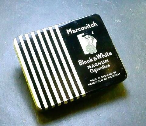 Ancienne boite de cigarettes   MARCOVITCH   10 Montargis (45)