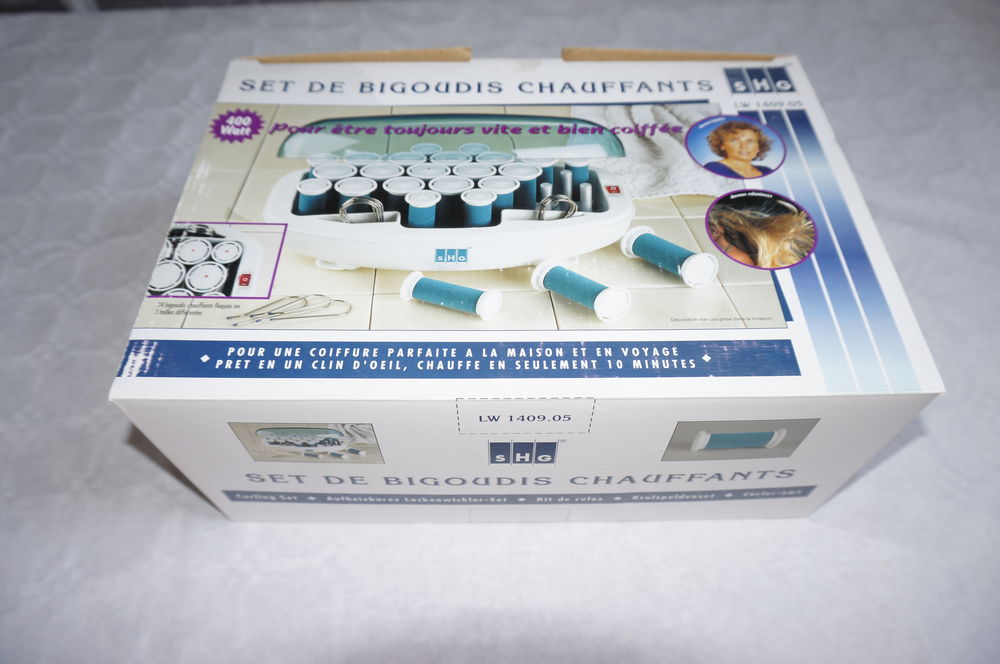 Set de bigoudis chauffants SHG 400W Electromnager