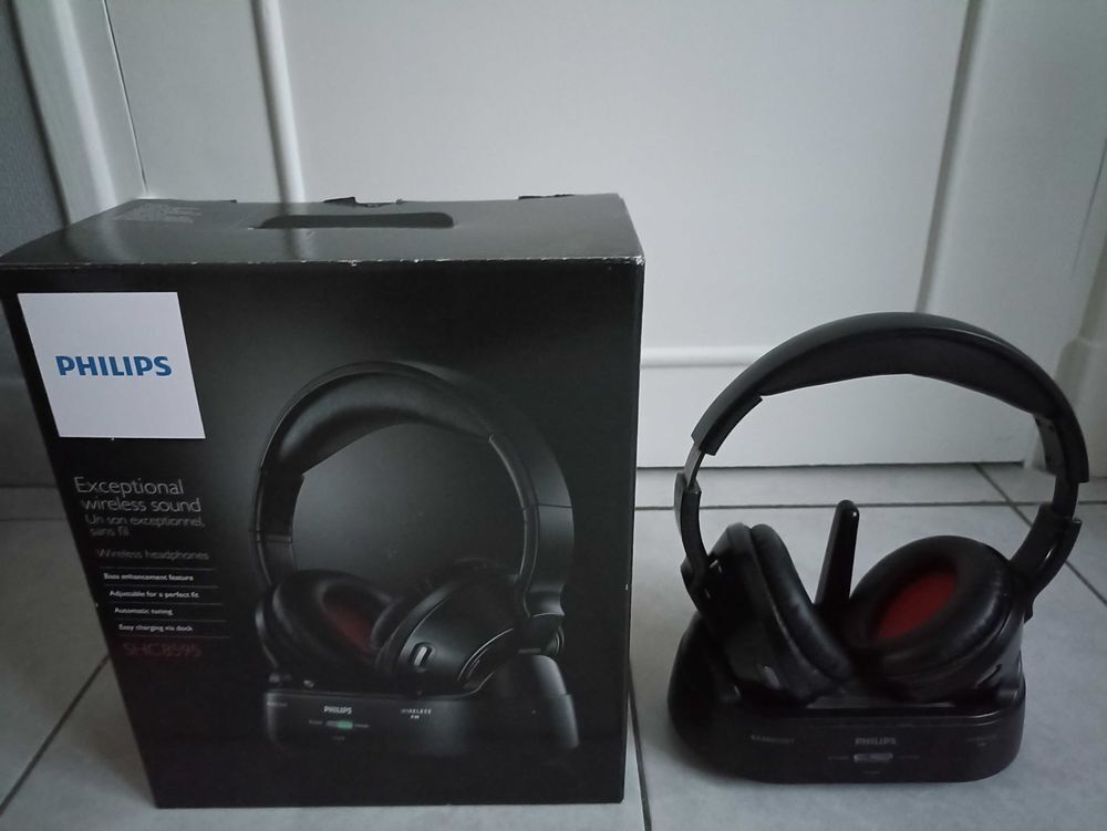 Casque sans fil Philips shc 8595 Audio et hifi