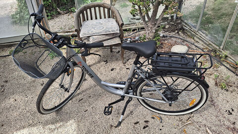 V�lo � assistance �lectrique E 4300 Argent TOPLIFE 450 Biot (06)