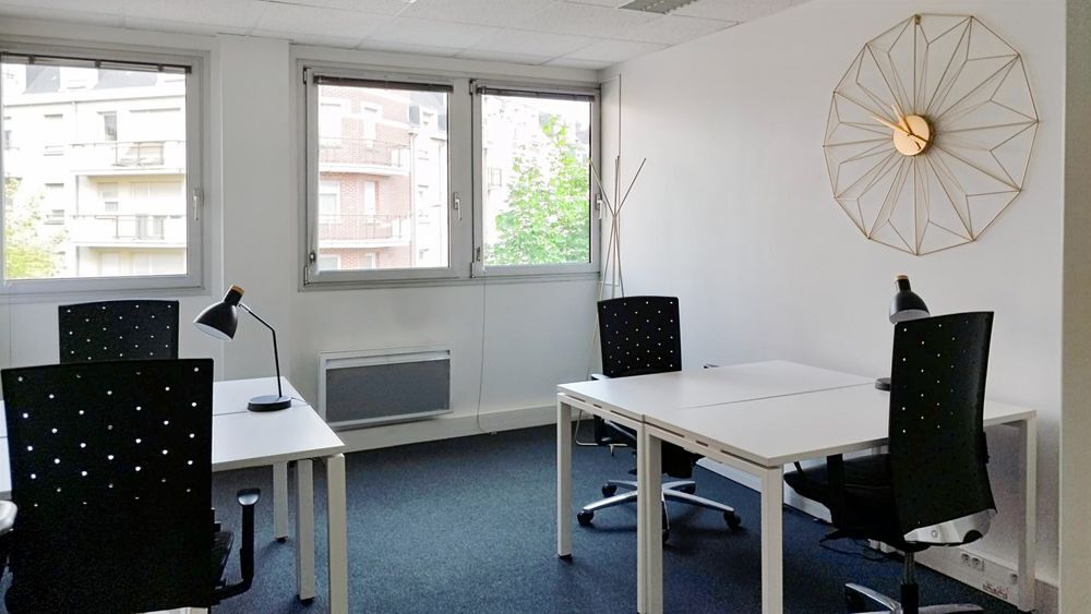  Accès aux espaces de travail professionnels de Rouen Cite Administrative Rouen