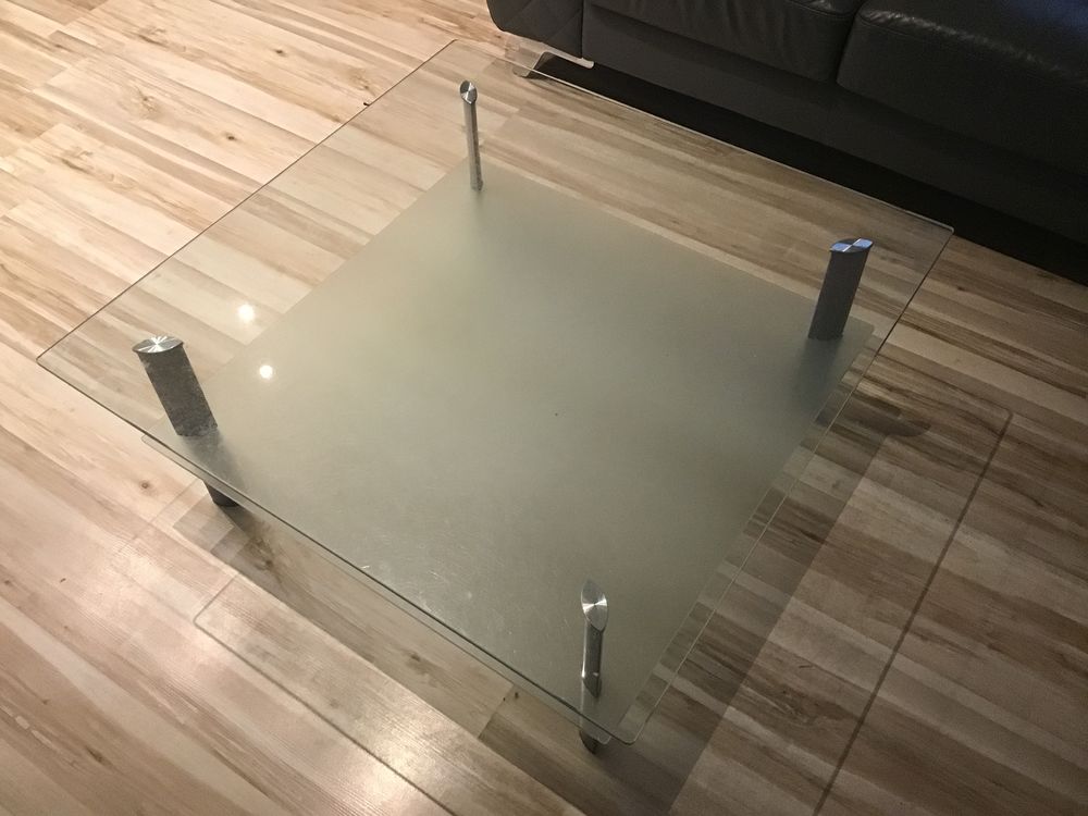 table basse en verre Electroménager