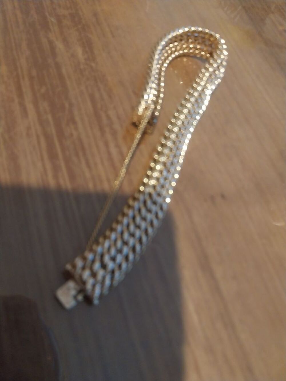 Bracelet en maille americaine Bijoux et montres