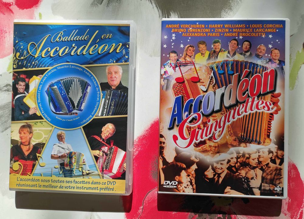 2 DVD Accord&eacute;on Musette &amp; Guinguettes DVD et blu-ray