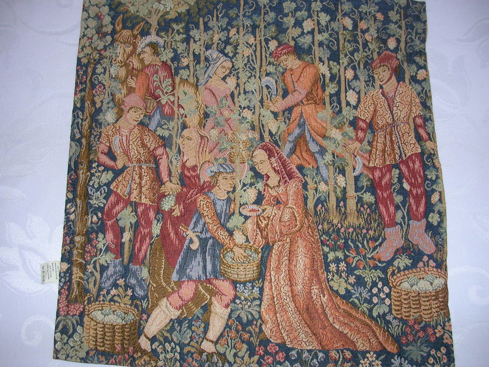 3 TAPISSERIES TBE JACQUARD GOBLYS Décoration