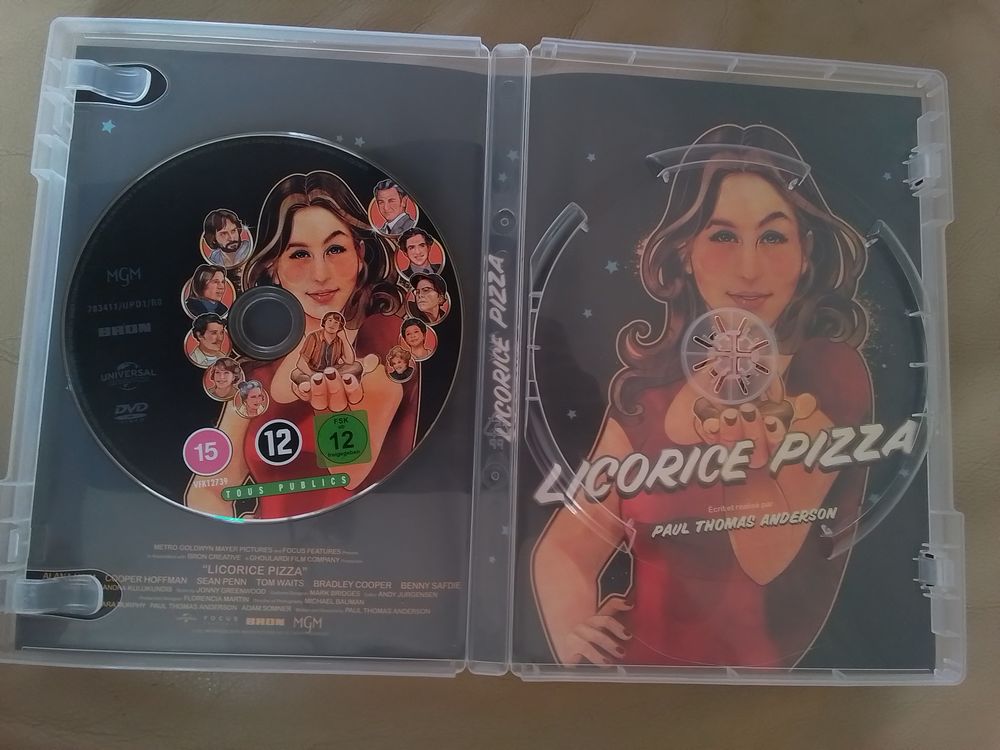 Licorice Pizza DVD et blu-ray