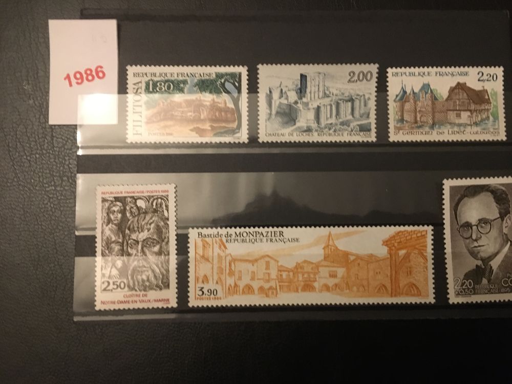 TIMBRES ** NEUFS DE FRANCE 1986 