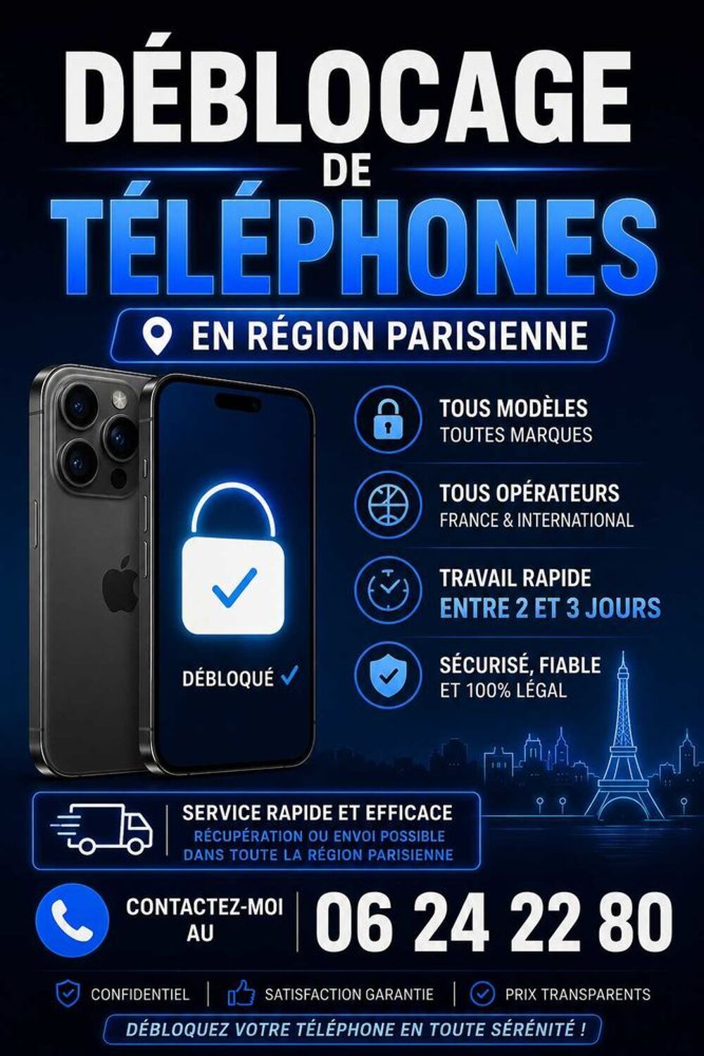   je mes services de débloque de téléphone 