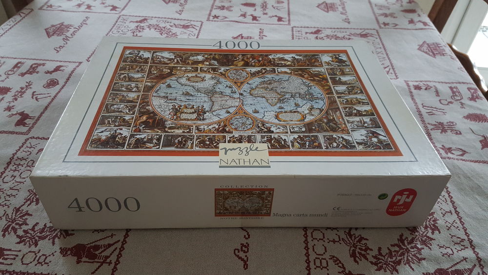 PUZZLE
MAGNA CARTA MUNDI 4000 pi&egrave;ces Jeux / jouets